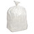RAJA coloured refuse sacks, white, 70 litre, 975 x 725mm, 40 micron, pack of 200 - 1