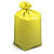 RAJA coloured refuse sacks, white, 70 litre, 975 x 725mm, 40 micron, pack of 200 - 5