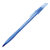 RAJA Comfort Stic Bolígrafo de punta de bola, punta mediana, cuerpo azul con grip, tinta azul - 1