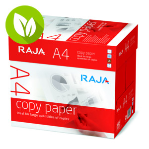 RAJA Copy Caja 5 paquetes Papel Blanco A4 80 gr 500 hojas