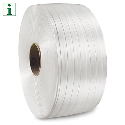 RAJA corded polyester strapping, 25mmx500m - 1