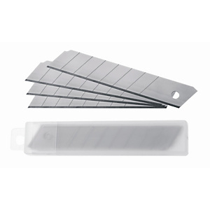 RAJA Cuchillas de recambio para cutters de acero 18 mm paquete de 10 RAJA Cuchillas de recambio para cutters de acero 18 mm paquete de 10