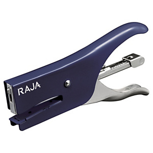 RAJA Cucitrice a pinza, Capacità 10 fogli, Blu RAJA Cucitrice a pinza, Capacità 10 fogli, Blu