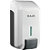 RAJA Dispenser per sapone liquido, ABS, Con serbatoio rimovibile, 11,5 x 11,7 x 21,3 cm, Bianco - 1