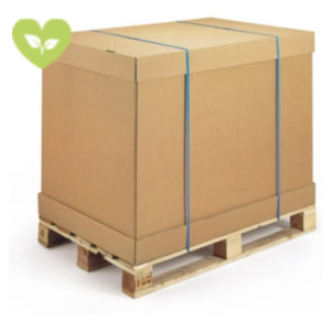 RAJA Elemento di chiusura per pallet, 120 x 80 x 11 cm, Avana RAJA Elemento di chiusura per pallet, 120 x 80 x 11 cm, Avana