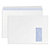 RAJA Enveloppe blanche C4 229 x 324 mm 90g fenêtre 50 x 100 mm - autocollante bande protectrice - Lot de 250 - 1