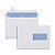 RAJA Enveloppe blanche Premium C5 162 x 229 mm 100g avec fenêtre fermeture bande auto-adhésive - Boîte de 500 - 1