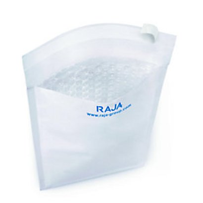 RAJA Enveloppe matelassée à bulles d'air Eco - 10 x 16 cm - Papier extra-blanc 75g - Lot de 200