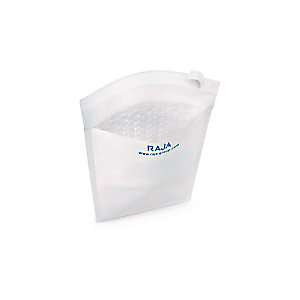 RAJA Enveloppe matelassée à bulles d'air Eco - 35 x 47 cm - Papier extra-blanc 75 g/m² - Lot de 50