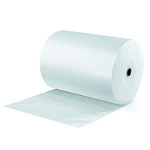 RAJA Film de protection à bulles d'air 18 mm - Rouleau l. 50 cm x L. 80 m - Transparent - Lot de 2 RAJA Film de protection à bulles d'air 18 mm - Rouleau l. 50 cm x L. 80 m - Transparent - Lot de 2