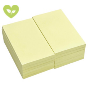 RAJA Foglietti adesivi riposizionabili Extra Sticky, Blocchetti da 90 foglietti, 76 x 127 mm, Giallo Pastello (confezione 12 blocchetti) RAJA Foglietti adesivi riposizionabili Extra Sticky, Blocchetti da 90 foglietti, 76 x 127 mm, Giallo Pastello (confezione 12 blocchetti)