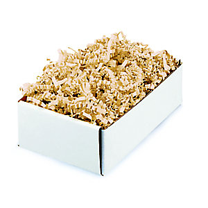 RAJA Frisure papier kraft Ivoire particules de calage - Boîte de 5 kg RAJA Frisure papier kraft Ivoire particules de calage - Boîte de 5 kg