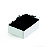 RAJA Frisure papier kraft Noir particules de calage - Boîte de 5 kg - 1