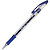 RAJA Gel Grip Stic - Stylo à encre gel pointe moyenne 0,7 mm - Bleu - 1