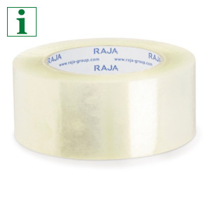 RAJA heavy duty, low noise polypropylene packaging tape