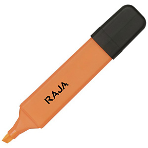 RAJA Hype!™ Marcador de cuerpo plano, punta biselada de 1 a 5 mm, naranja