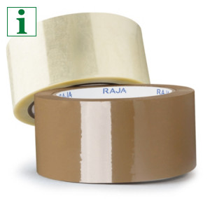 RAJA low noise polypropylene packaging tape