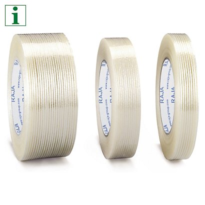 RAJA mono filament tape, 25mmx50m, pack of 36 - 1