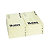 RAJA Notes repositionnables 51 x 76 mm - Jaune pastel - Lot de 12 blocs de 100 feuilles - 1