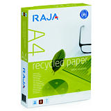 RAJA Papel Multifunción para Faxes, Fotocopiadoras, Impresoras Láser e Impresoras de Inyección de Tinta Blanco Reciclado A4 80 g/m² RAJA Papel Multifunción para Faxes, Fotocopiadoras, Impresoras Láser e Impresoras de Inyección de Tinta Blanco Reciclado A4 80 g/m²