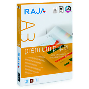 RAJA Papel Premium Blanco A3 80 g/m2 500 hojas