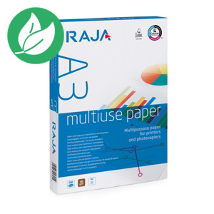 RAJA Papier A3 blanc 80g Multi-usage - Ramette de 500 feuilles RAJA Papier A3 blanc 80g Multi-usage - Ramette de 500 feuilles