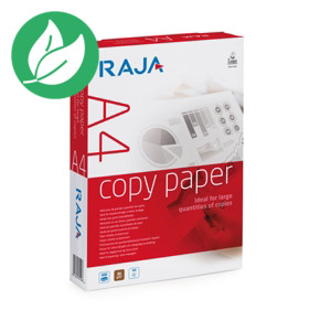 RAJA Papier A4 blanc 80g Copy Paper - Ramette de 500 feuilles