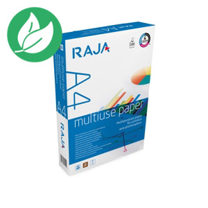 RAJA Papier A4 blanc 80g Multi-usage - Ramette de 500 feuilles RAJA Papier A4 blanc 80g Multi-usage - Ramette de 500 feuilles