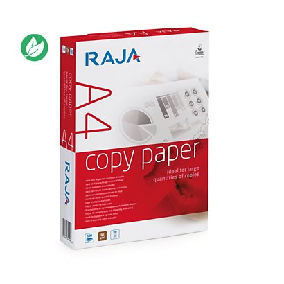 RAJA Papier A4 blanc Copy Paper - 80g - Ramette de 500 feuilles - 1