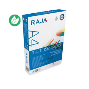 RAJA Papier A4 blanc Multi-usage - 80g - Ramette de 500 feuilles