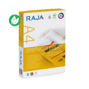 RAJA Papier A4 blanc Premium - 80g - Ramette de 500 feuilles