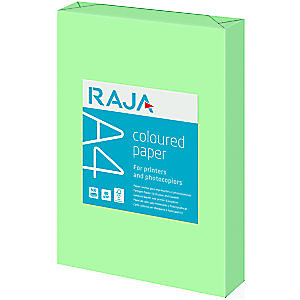 RAJA Papier couleur A4 Vert pastel 80g Coloured Paper - Ramette de 500 feuilles