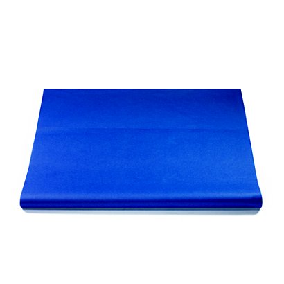 RAJA Papier de soie Bleu marine l.75 x L.50 cm - Ramette de 480 feuilles - 1