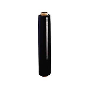 RAJA Pellicola estensibile manuale in polietilene, 50 cm x 300 m, Spessore 23 micron, Nero Opaco RAJA Pellicola estensibile manuale in polietilene, 50 cm x 300 m, Spessore 23 micron, Nero Opaco