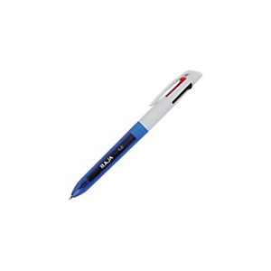 RAJA Penna a sfera a scatto 4 colori 4 in 1, Punta media, Inchiostro 4 colori: Nero, Blu, Rosso, Verde (confezione 10 pezzi) RAJA Penna a sfera a scatto 4 colori 4 in 1, Punta media, Inchiostro 4 colori: Nero, Blu, Rosso, Verde (confezione 10 pezzi)