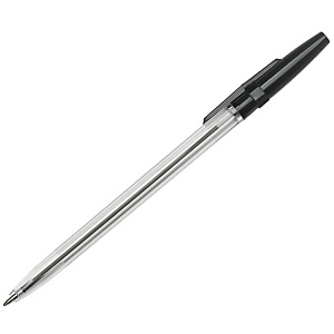 RAJA Penna a sfera Stick, Tratto 1 mm, Fusto in plastica traslucido, Inchiostro nero (confezione 50 pezzi) RAJA Penna a sfera Stick, Tratto 1 mm, Fusto in plastica traslucido, Inchiostro nero (confezione 50 pezzi)