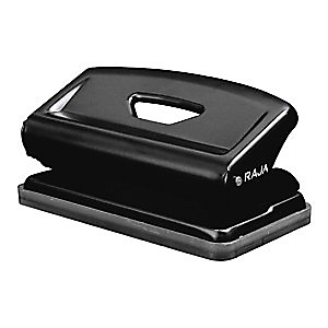 RAJA Perforateur de bureau 2 trous capacité 10 feuilles - Noir RAJA Perforateur de bureau 2 trous capacité 10 feuilles - Noir