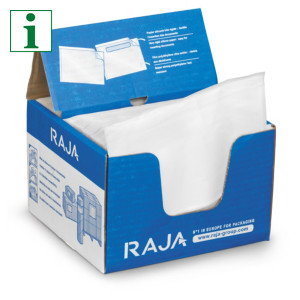 RAJA plain document enclosed envelope labels