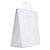 RAJA plain white paper carrier bags with twisted handles - 1