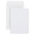 RAJA Pochette blanche 320 x 430 mm 120g sans fenêtre - dos carton - autocollante bande protectrice - Lot de 100 - 1