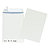 RAJA Pochette blanche C5 162 x 229 mm 90g sans fenêtre - autocollante bande protectrice - Lot de 500 - 1