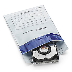 RAJA Pochette plastique opaque de sécurité à fermeture adhésive 80% recyclé - 17 x 21 cm 60 microns - Lot de 100 RAJA Pochette plastique opaque de sécurité à fermeture adhésive 80% recyclé - 17 x 21 cm 60 microns - Lot de 100