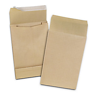 RAJA Pochette à soufflet 9 cm Kraft blond armé 120 g/m² 280 x 410 mm sans fenêtre - Bande auto-adhésive - Boîte de 50 RAJA Pochette à soufflet 9 cm Kraft blond armé 120 g/m² 280 x 410 mm sans fenêtre - Bande auto-adhésive - Boîte de 50