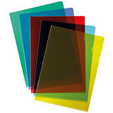 RAJA Pochettes coin A4 PVC 15/100 - couleurs assorties - Boîte de 100 RAJA Pochettes coin A4 PVC 15/100 - couleurs assorties - Boîte de 100