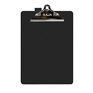 RAJA Porte-bloc grande capacité en polypropylène pour bloc jusqu'au format 21 x 32 cm - Noir RAJA Porte-bloc grande capacité en polypropylène pour bloc jusqu'au format 21 x 32 cm - Noir