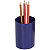 RAJA Pot à crayons recyclé - Bleu - 1