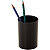 RAJA Pot à crayons recyclé - Noir - 1