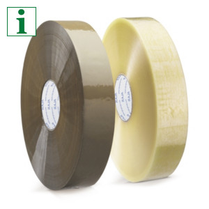 RAJA PP packaging tape, machine length rolls RAJA PP packaging tape, machine length rolls