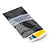 RAJA premium black grip-seal polybags with write-on panels - 4