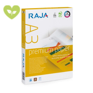 RAJA Premium Carta per fotocopie e stampanti A3, 80 g/m², Bianco (risma 500 fogli)